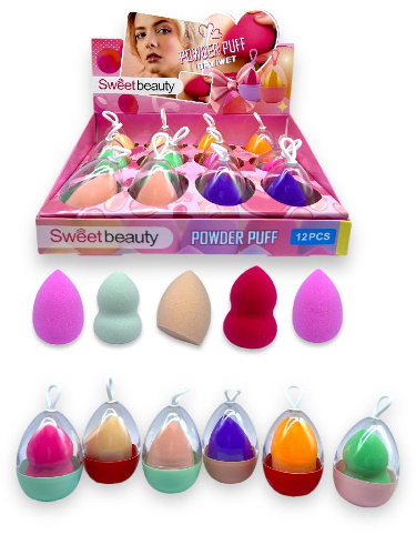 BEAUTY BLENDER CON ESTUCHE EGG SWEET BEAUTY REF FP-3310